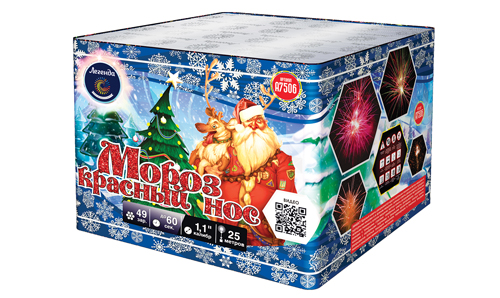  Батарея салютов Мороз Красный Нос  в Нижнем Тагиле