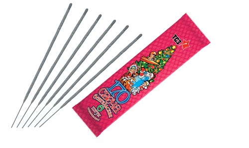  Бенгальские свечи 6 шт 170 мм в пакете  в Нижнем Тагиле