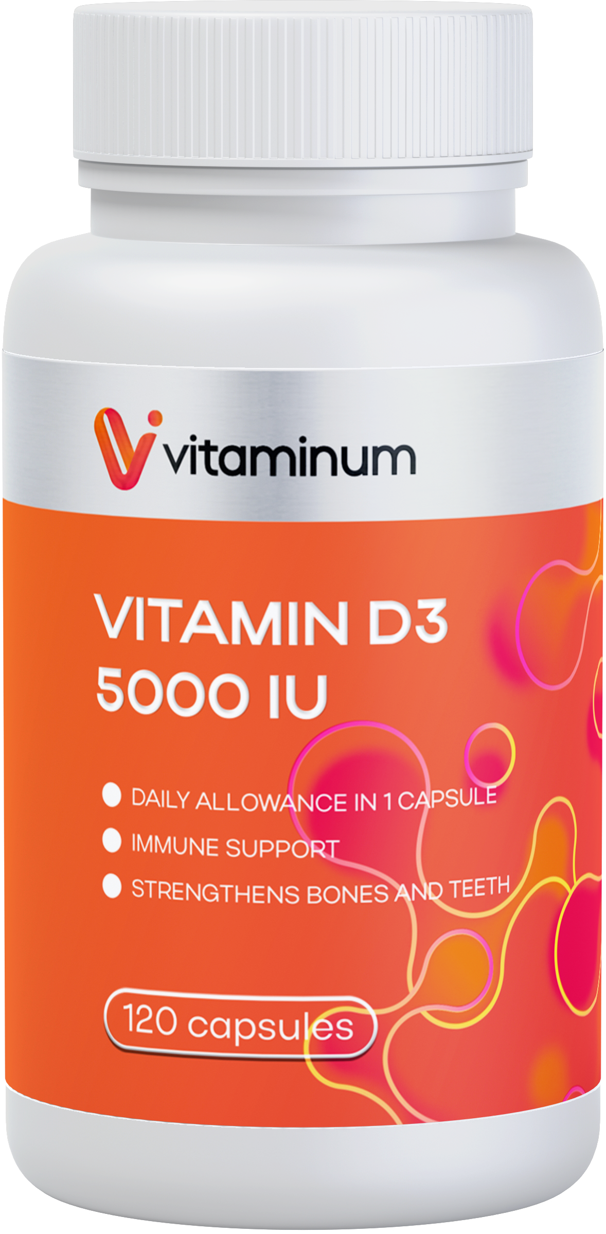  Vitaminum ВИТАМИН Д3 (5000 МЕ) 120 капсул 260 мг  в Нижнем Тагиле