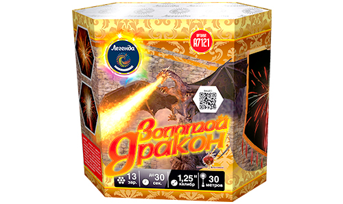  Батарея салютов Золотой дракон  в Нижнем Тагиле